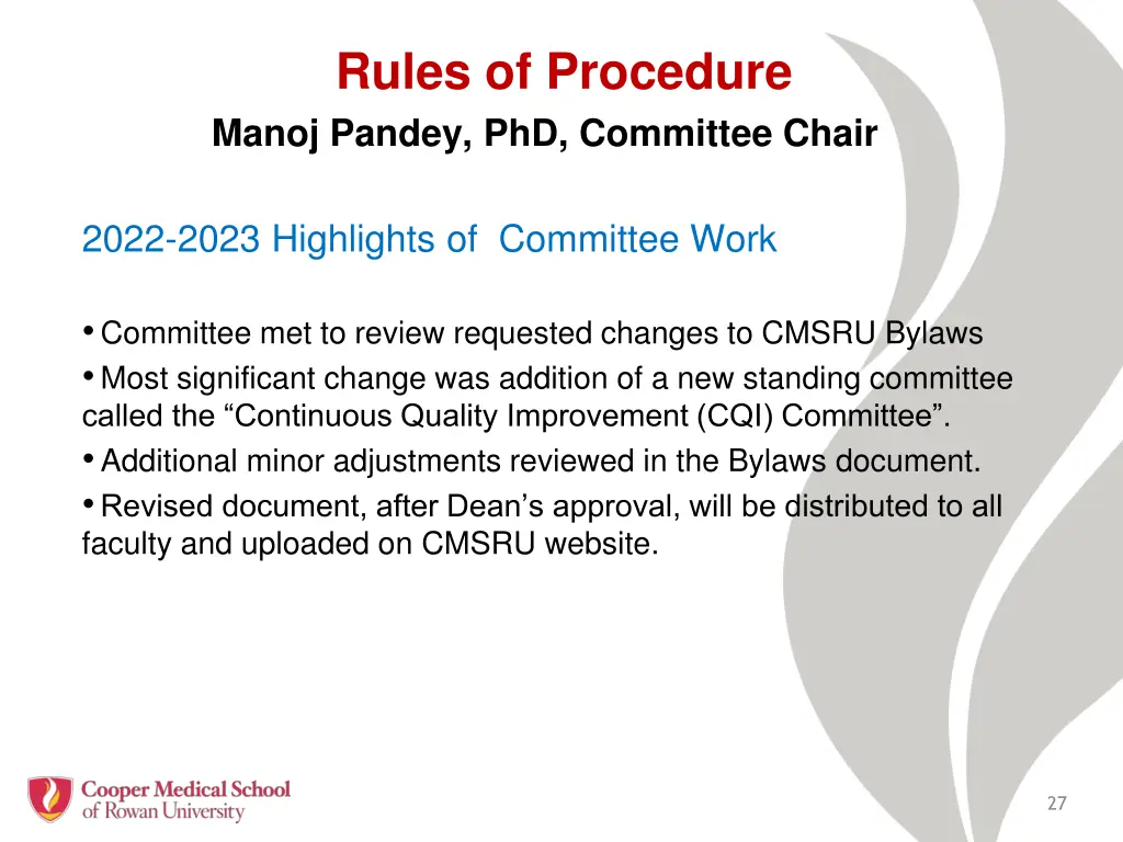 rules of procedure manoj pandey phd committee