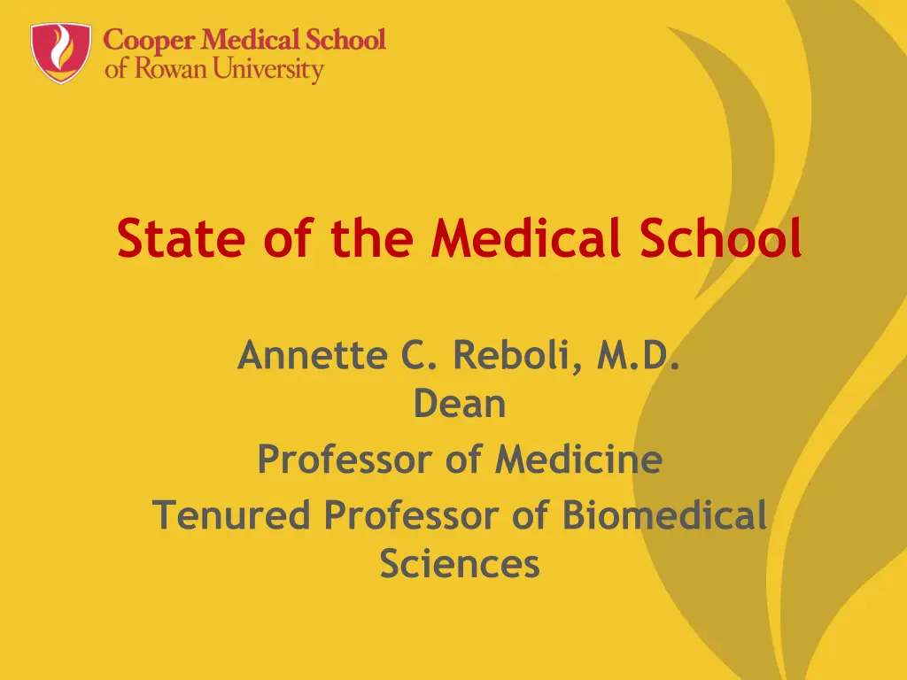 state of the medical school