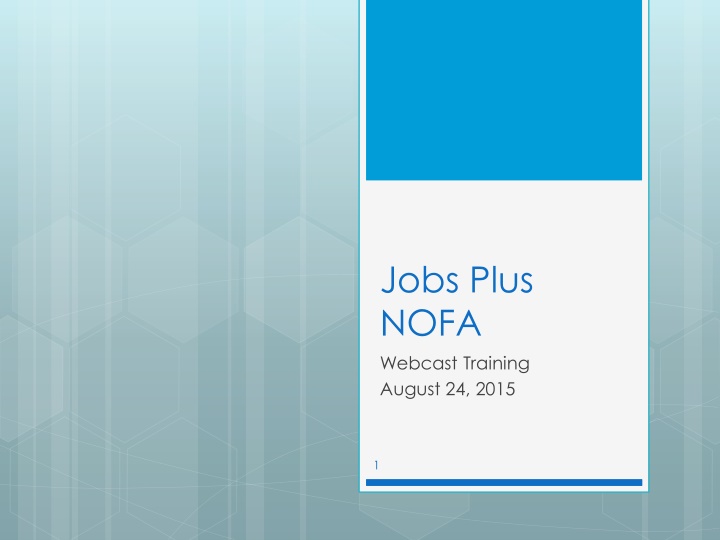 jobs plus nofa webcast training august 24 2015