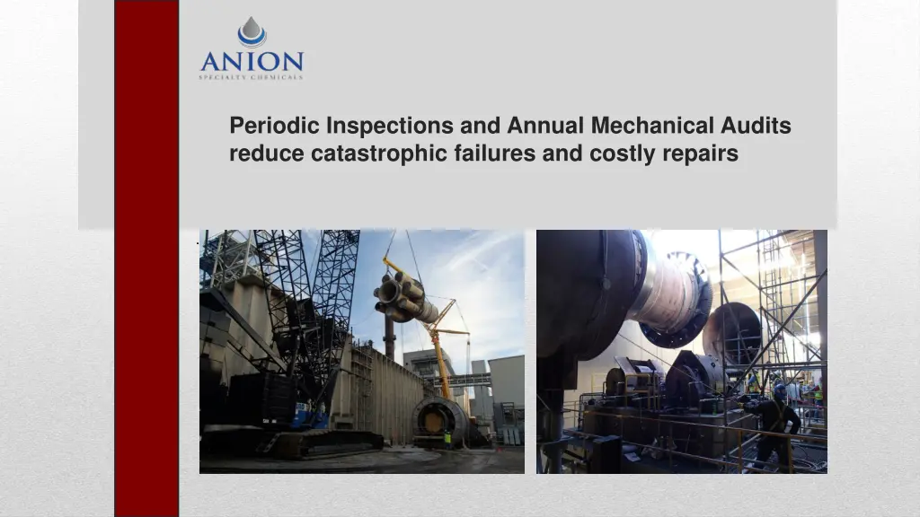 periodic inspections and annual mechanical audits