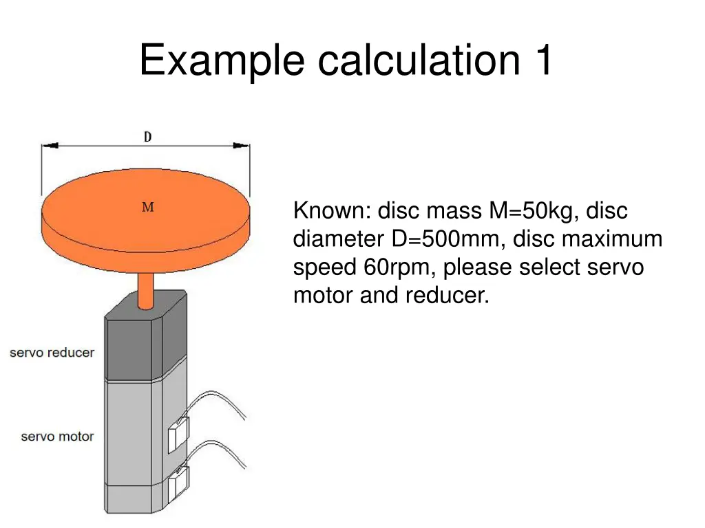 example calculation 1