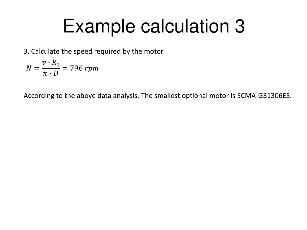 example calculation 3 1