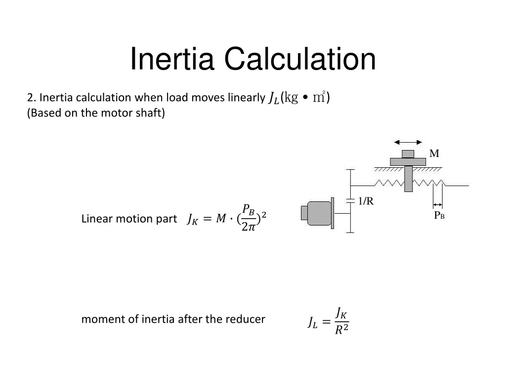 inertia calculation 1