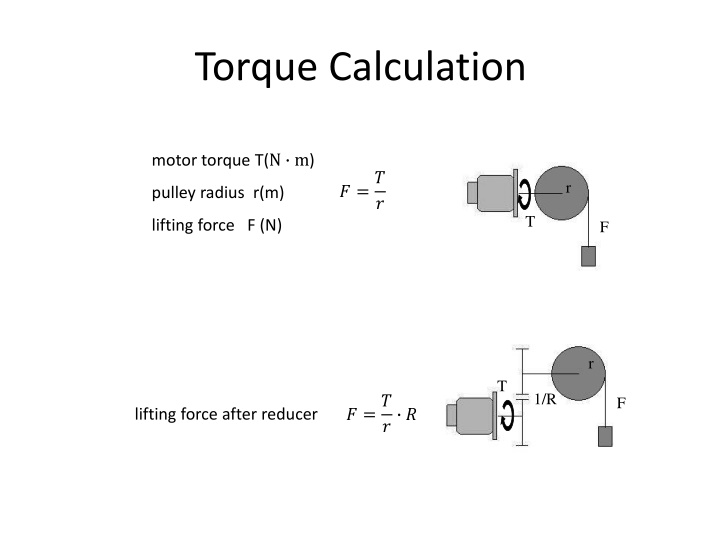 torque calculation