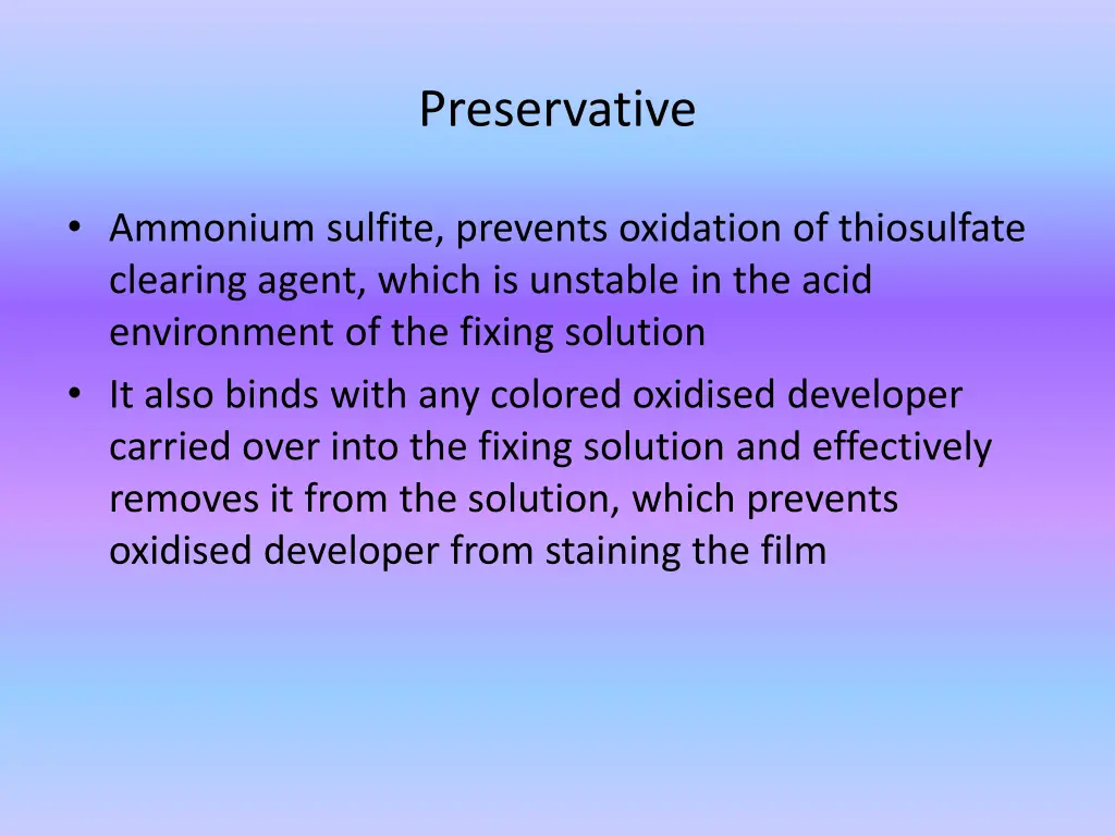 preservative 1