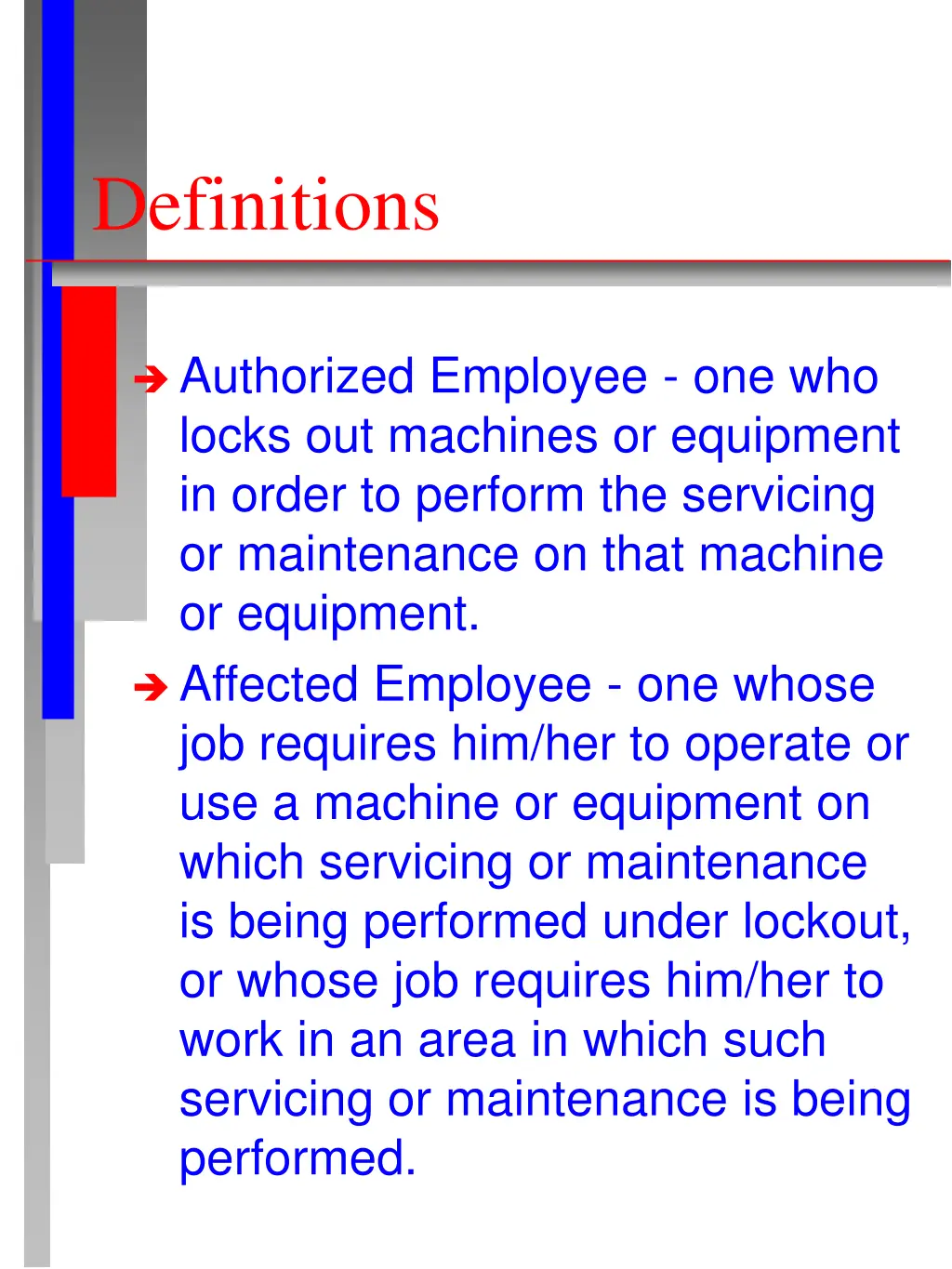 definitions