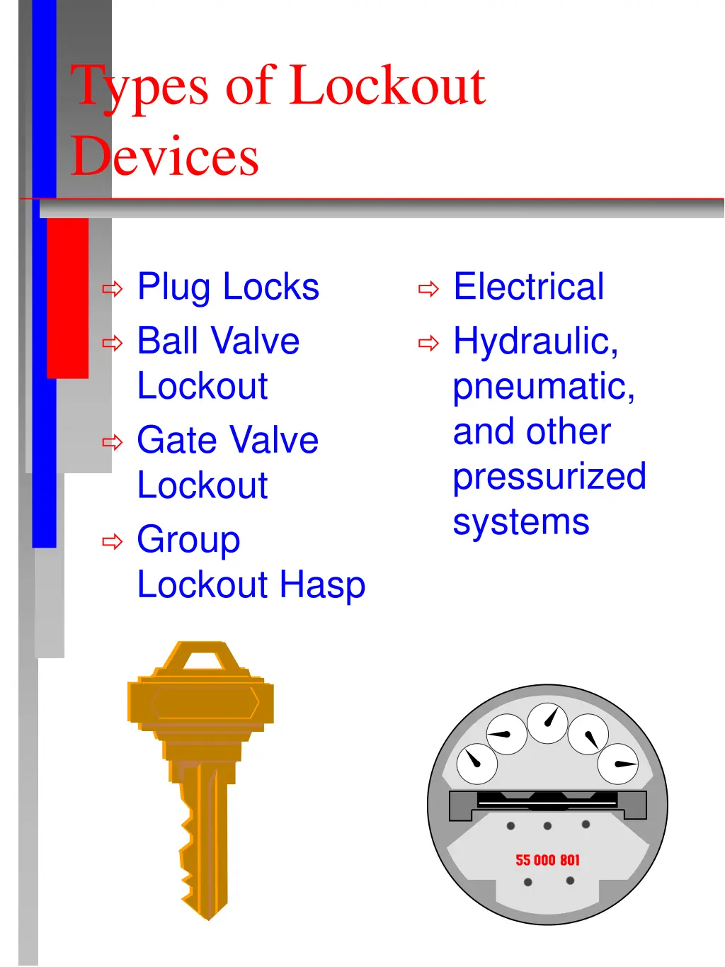 types of lockout devices