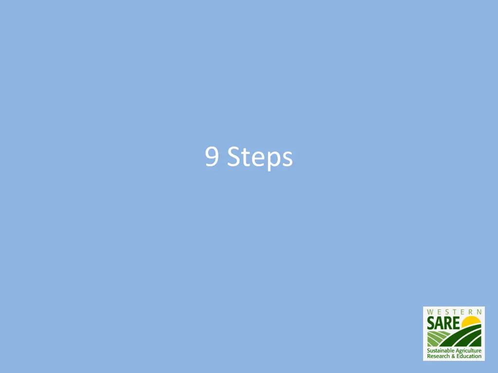 9 steps