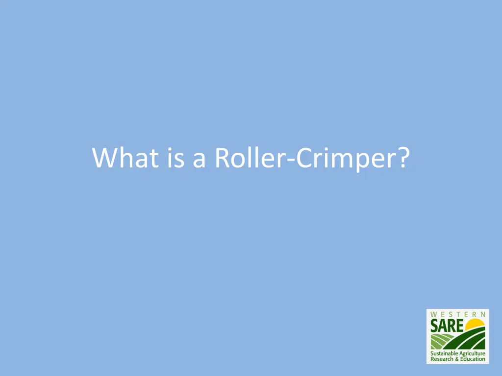 what is a roller crimper