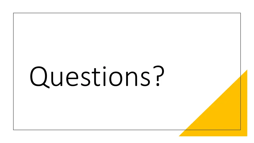 questions