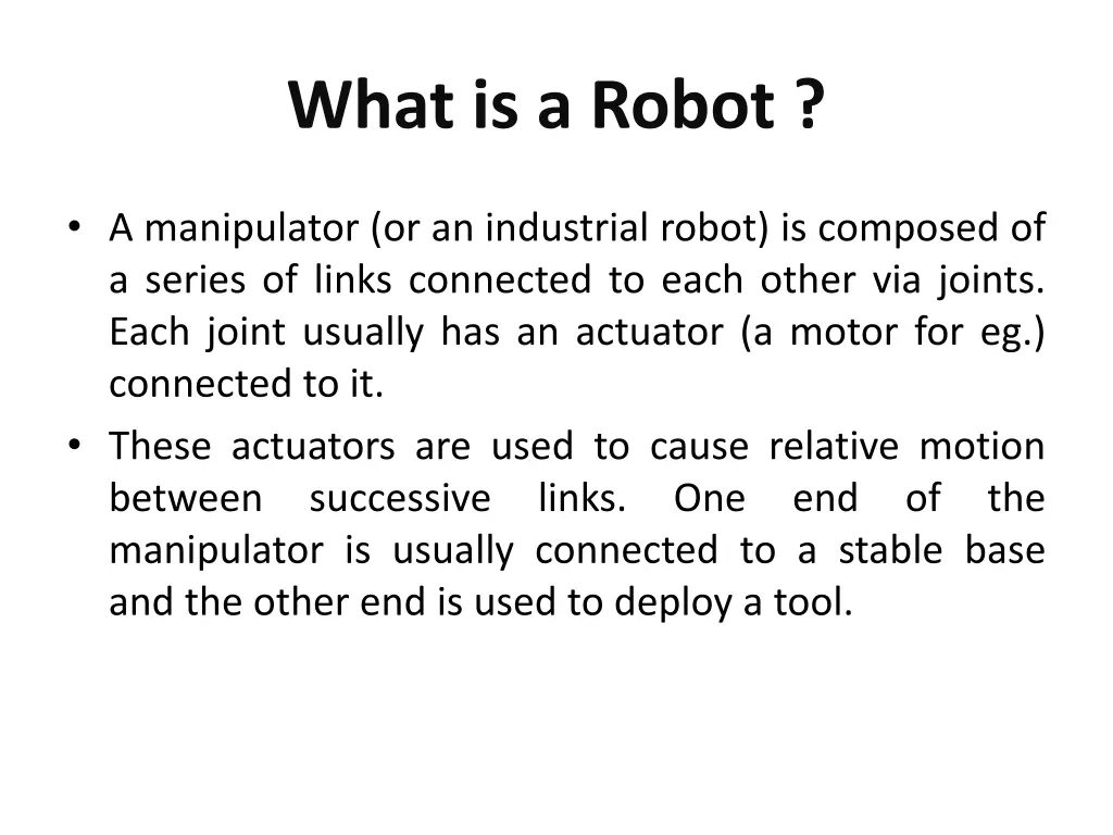 what is a robot 2