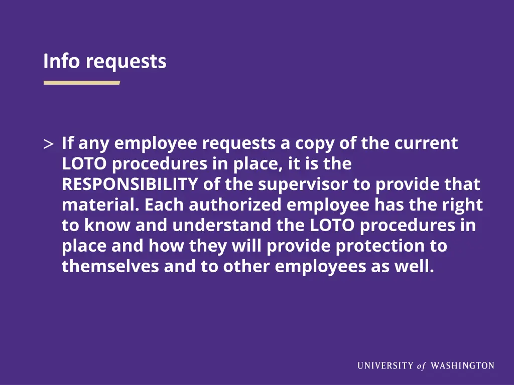 info requests