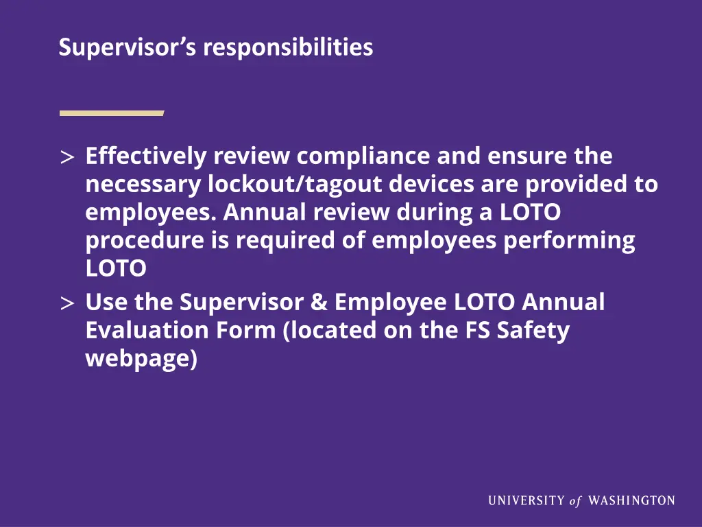 supervisor s responsibilities 1