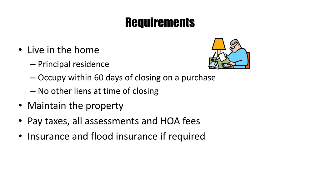 requirements