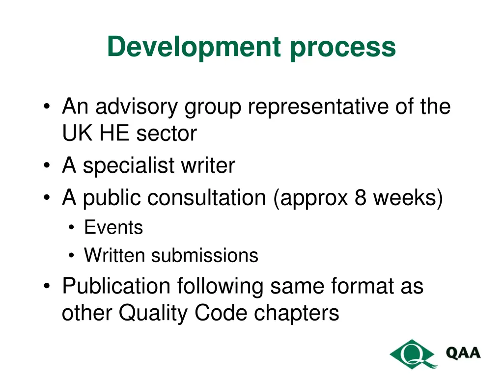 development process