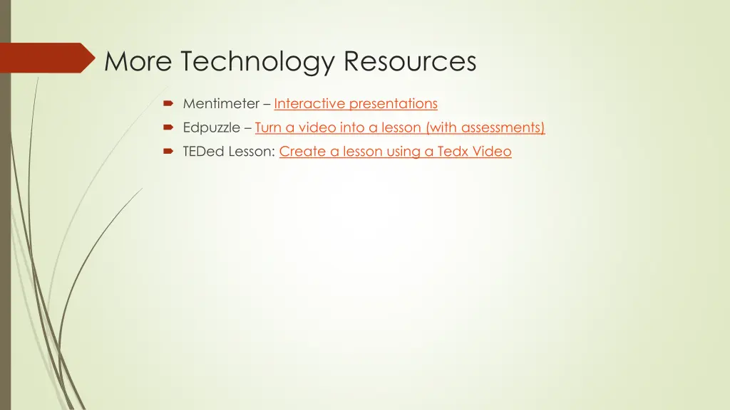more technology resources