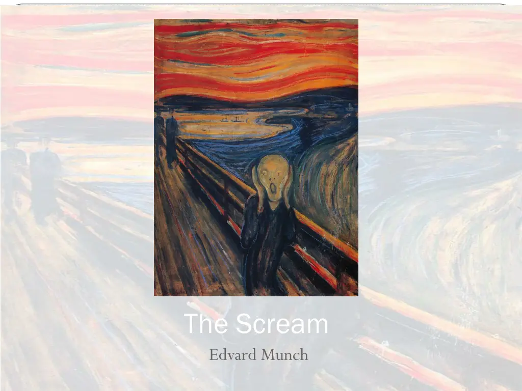 the scream edvard munch