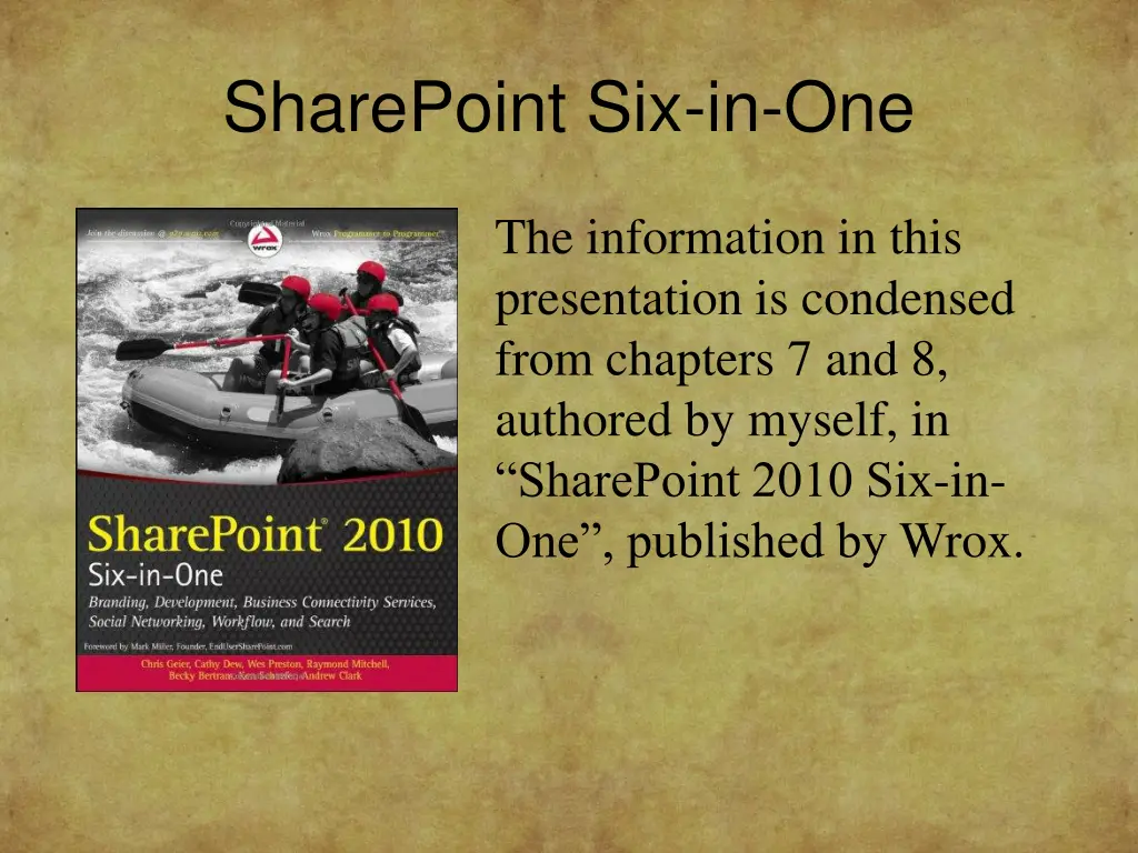 sharepoint six in one