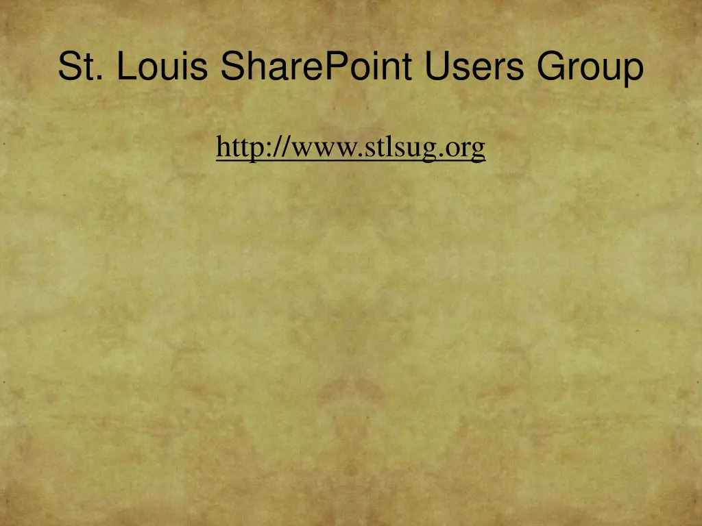 st louis sharepoint users group