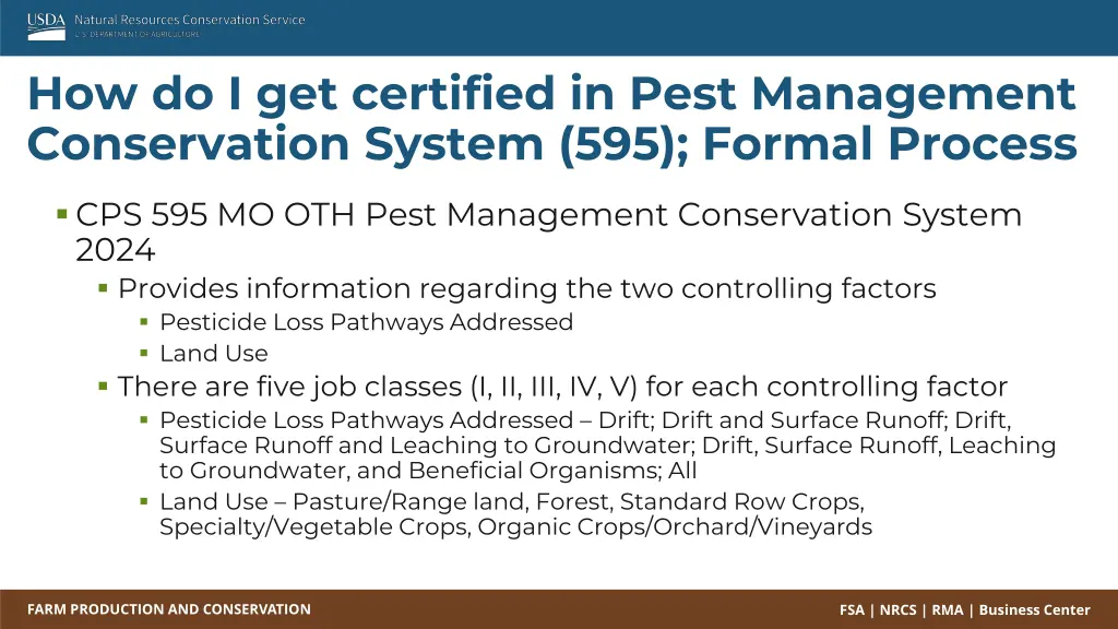 how do i get certified in pest management