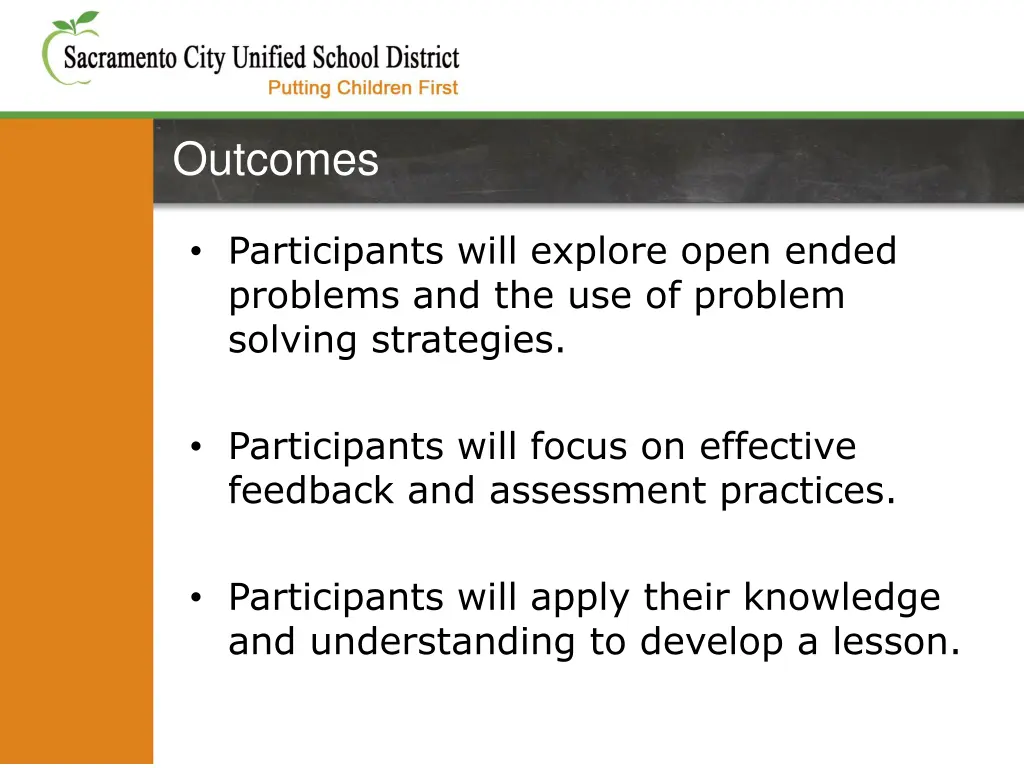 outcomes