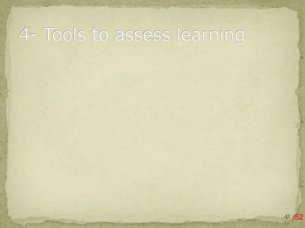 4 tools to assess learning