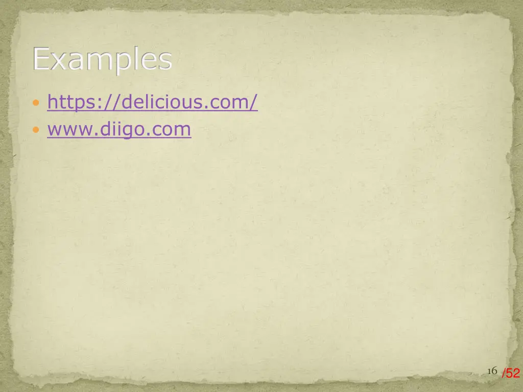 examples