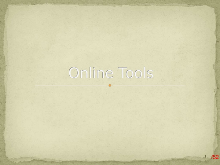 online tools