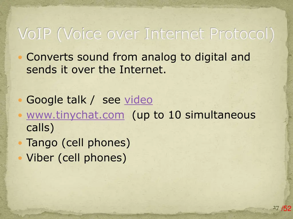 voip voice over internet protocol