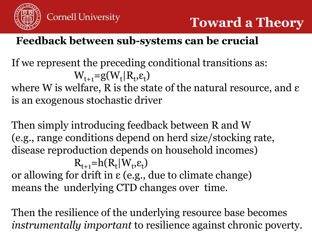 toward a theory 5