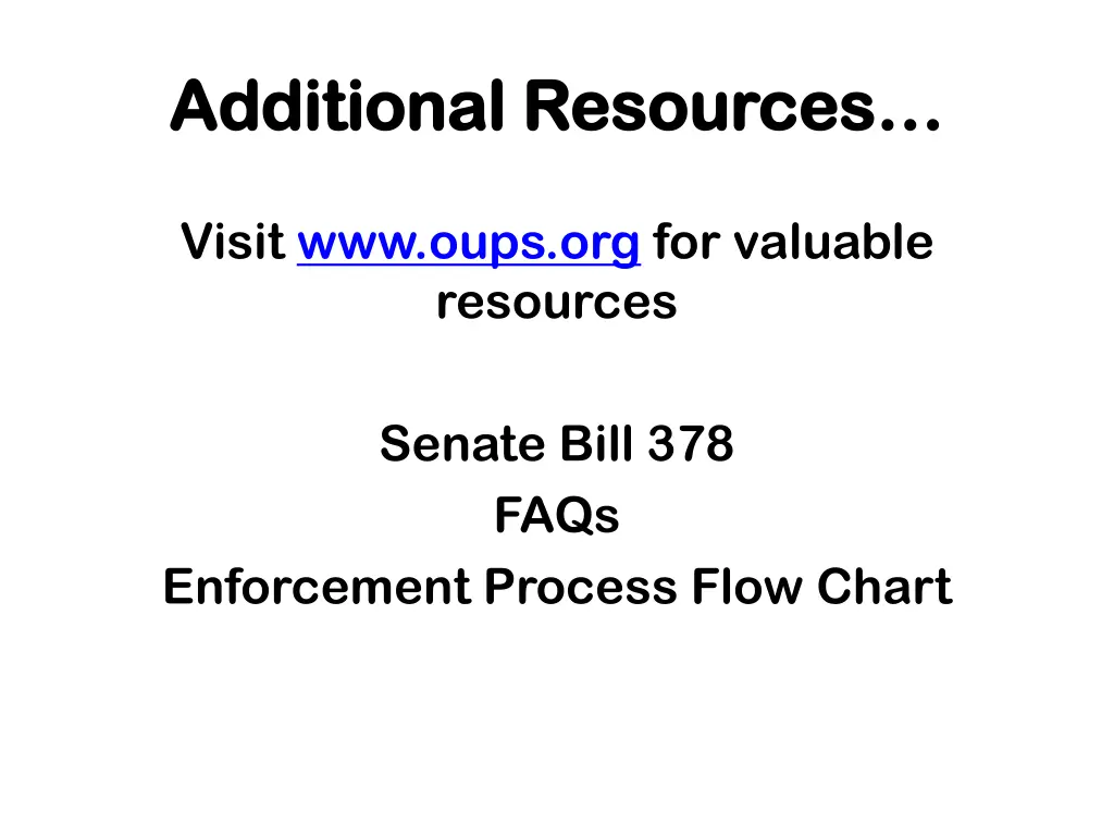 additional resources additional resources