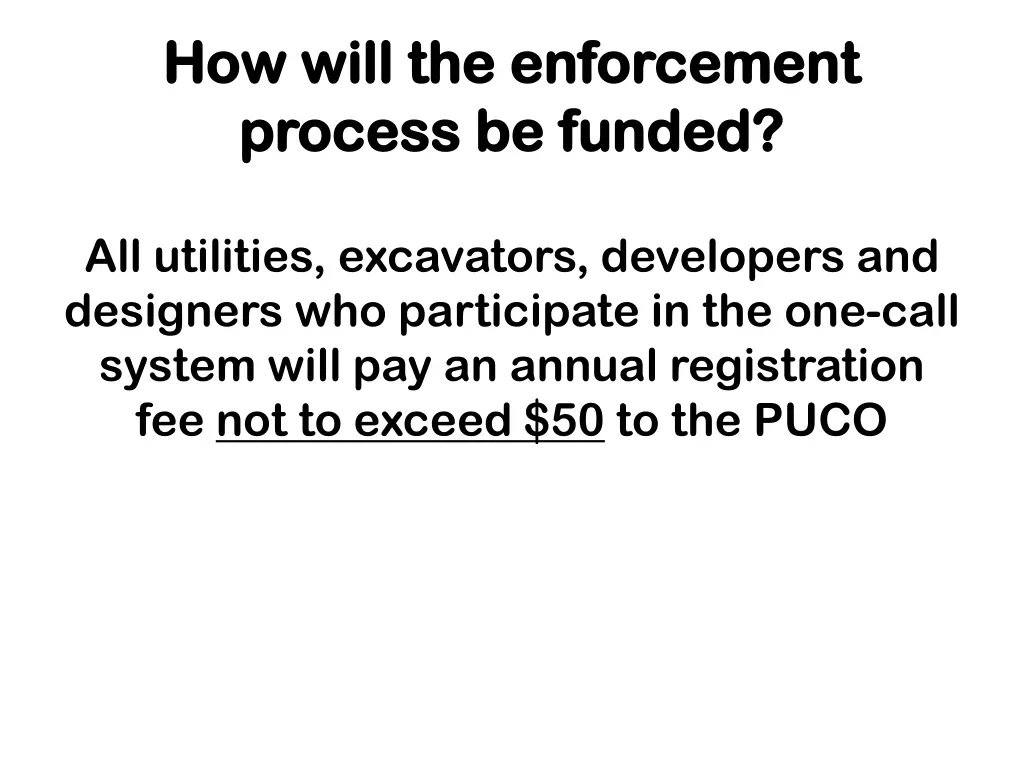 how will the enforcement how will the enforcement 1