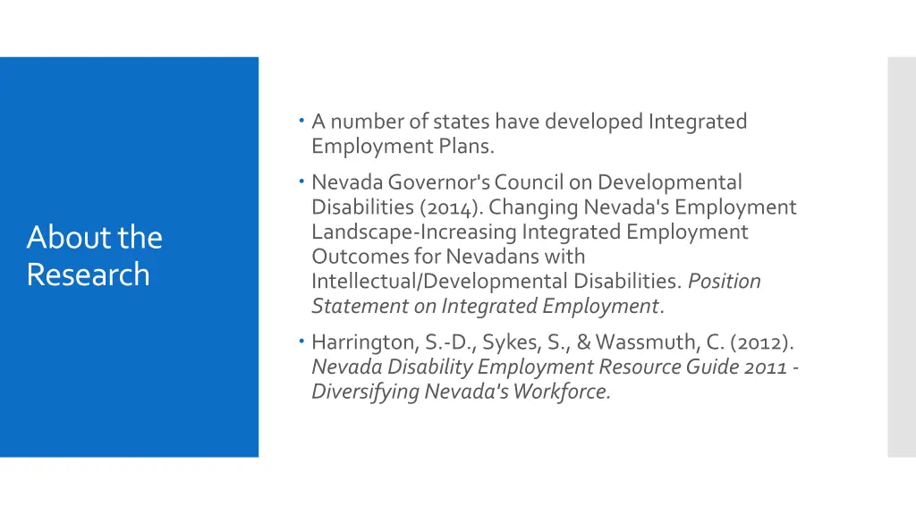 a number of states have developed integrated