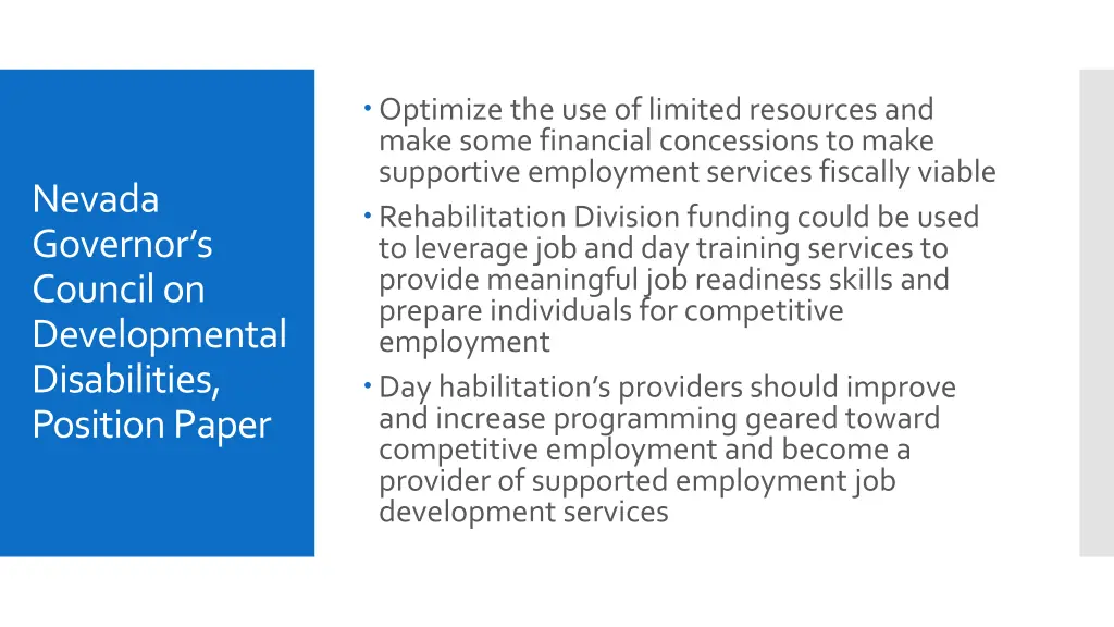 optimize the use of limited resources and make