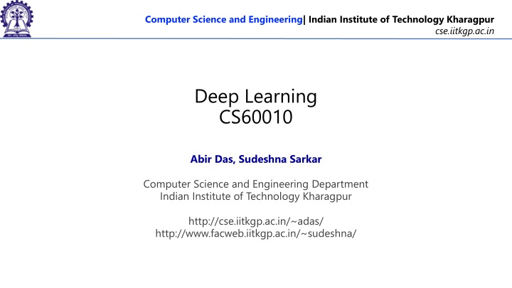 computer science and engineering indian institute