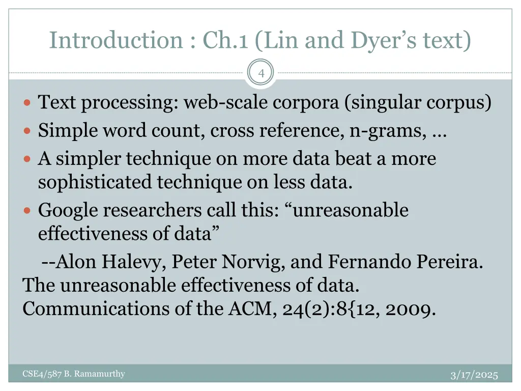 introduction ch 1 lin and dyer s text