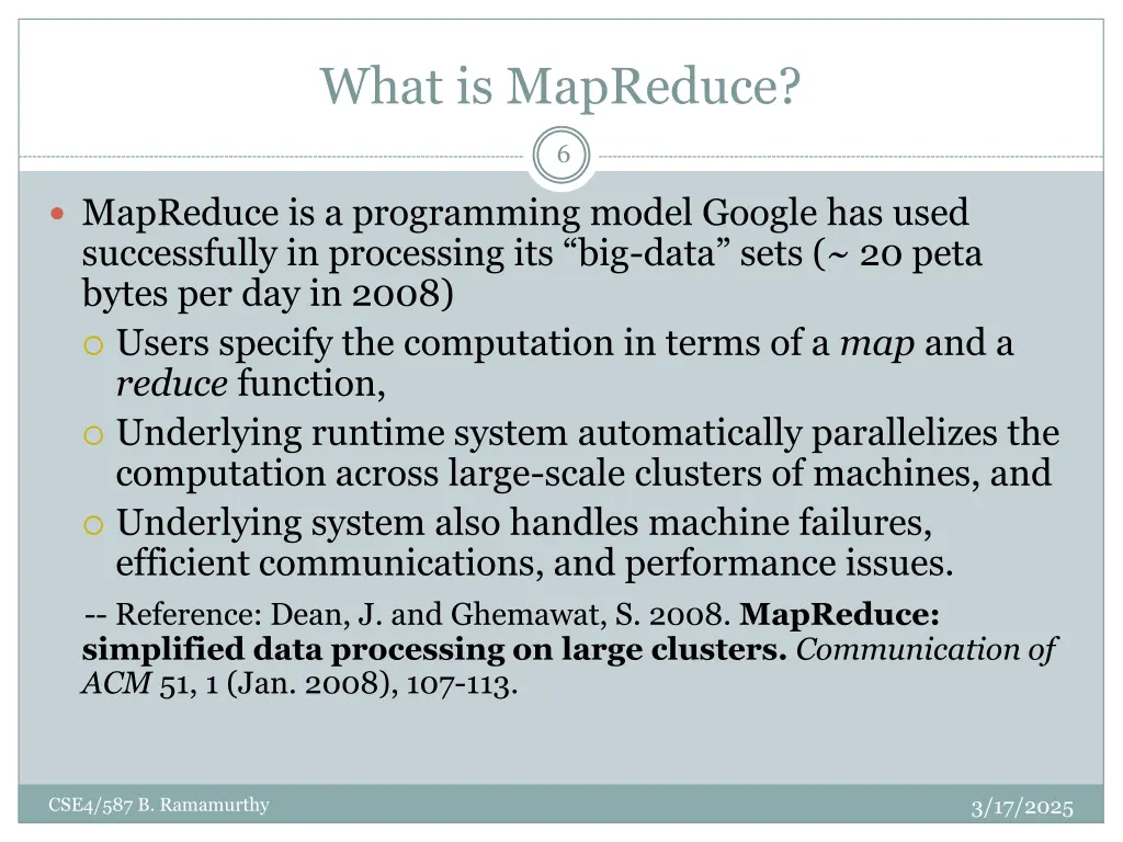 what is mapreduce