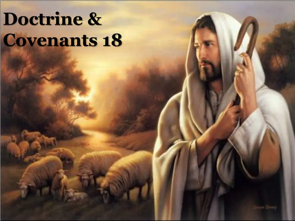 doctrine covenants 18 1