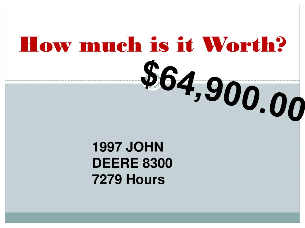 how much is it worth 3
