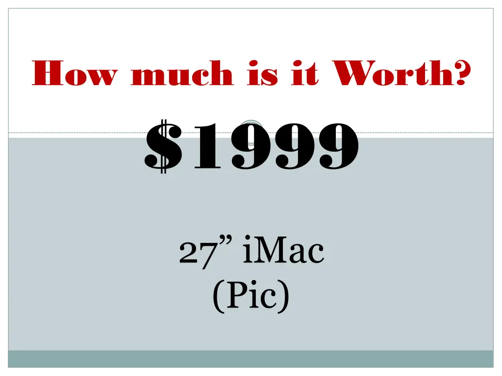 how much is it worth 6