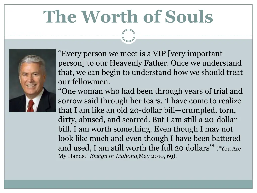 the worth of souls 3