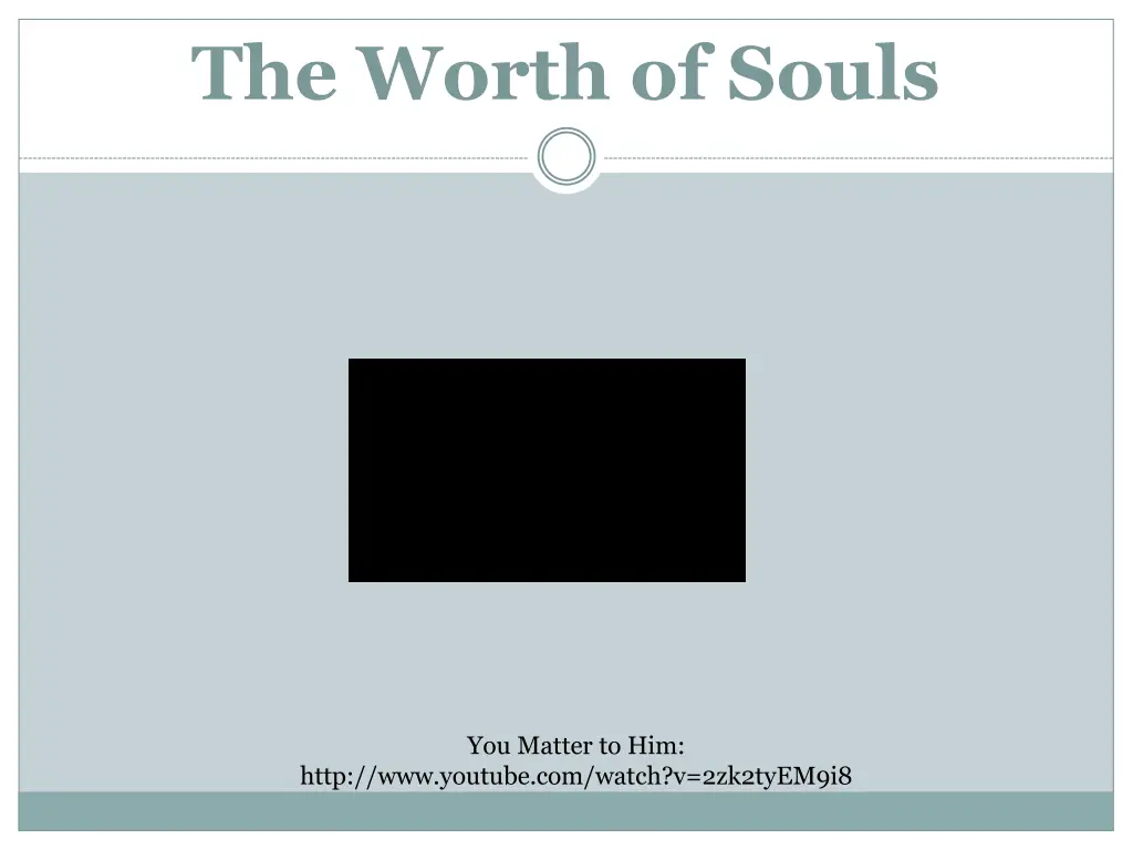 the worth of souls 4
