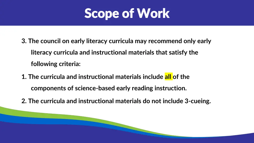 scope of work scope of work