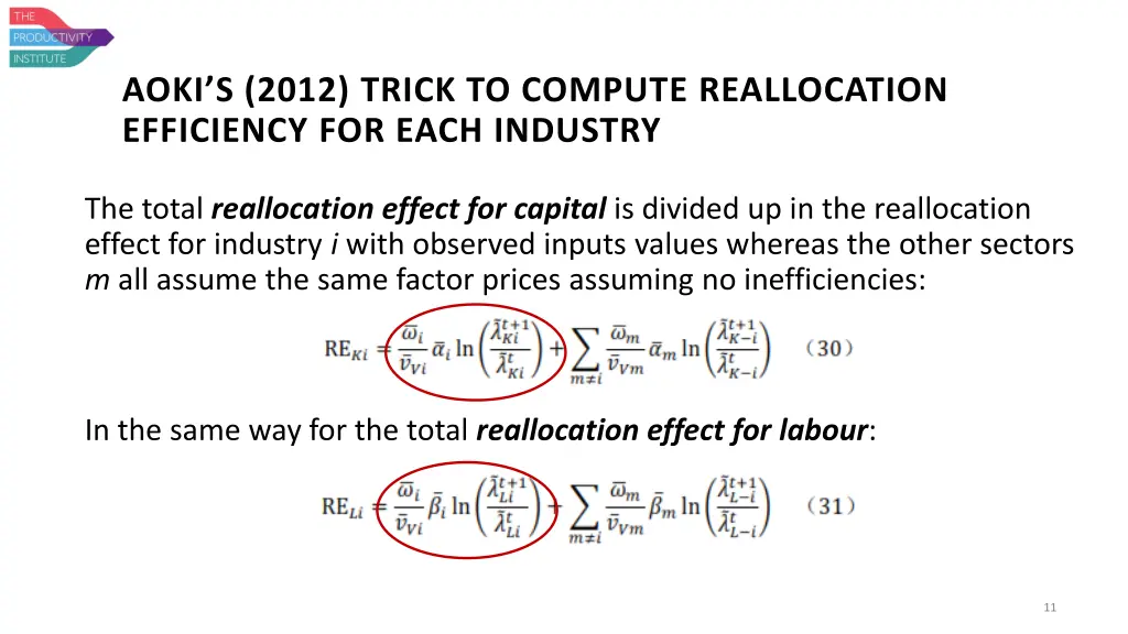aoki s 2012 trick to compute reallocation