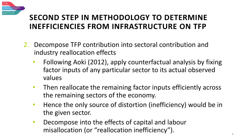 second step in methodology to determine