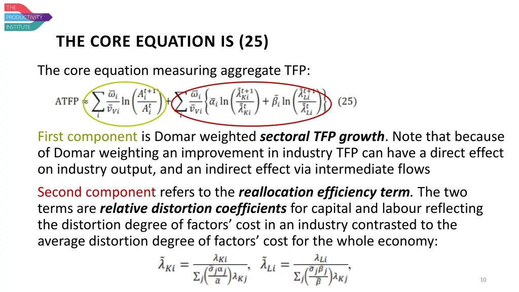 the core equation is 25
