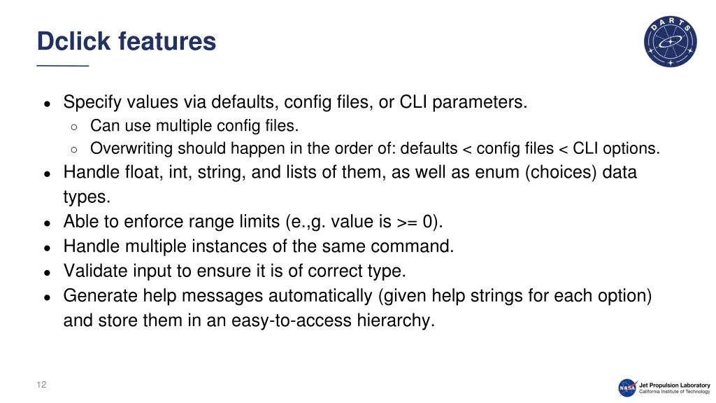 dclick features
