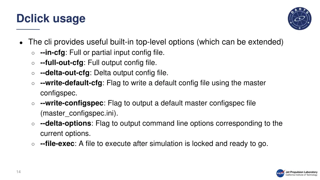 dclick usage