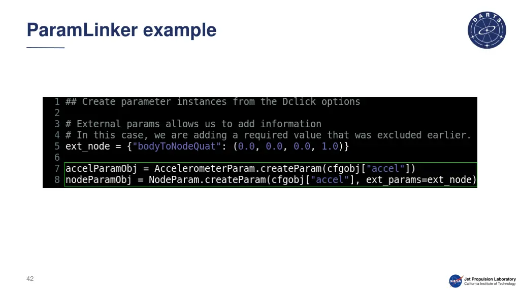 paramlinker example 1