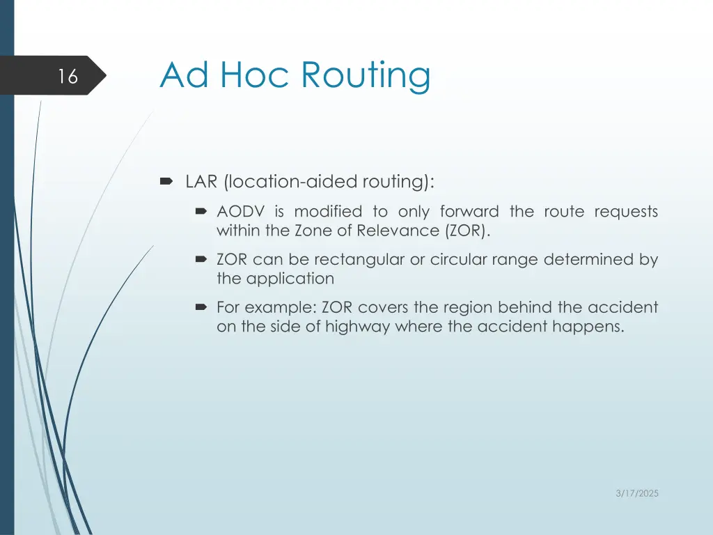 ad hoc routing 2